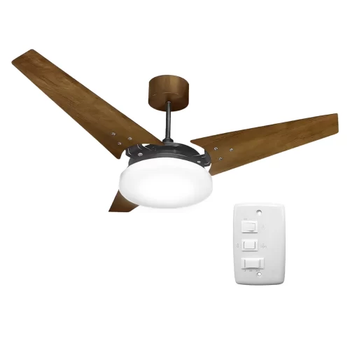 Ventilador de Teto Imbuia Mira LED 6500